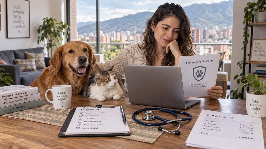 SEGURO PARA MASCOTAS EN COLOMBIA: ¿VALE LA PENA CONTRATARLO PARA PERROS Y GATOS EN 2026?